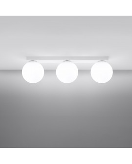 Plafon YOLI 3 biały Sollux SL.1148