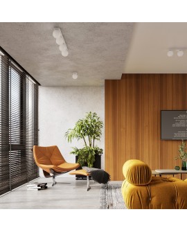 Plafon YOLI 3 biały Sollux SL.1148