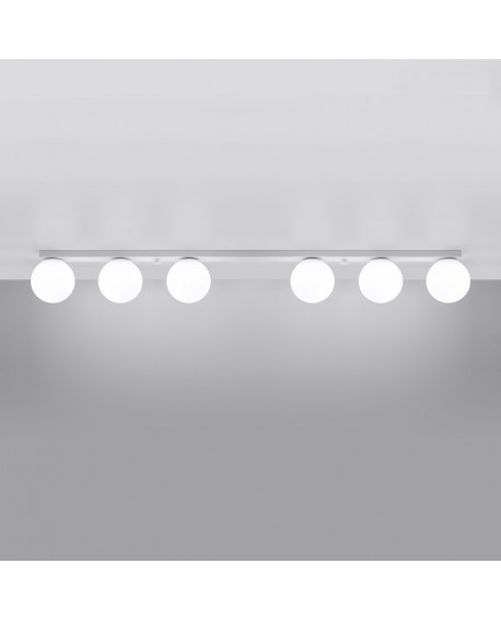 Plafon YOLI 6 biały Sollux SL.1150