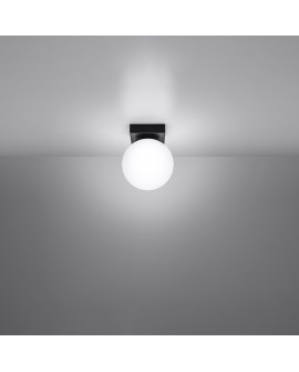Plafon YOLI 1 czarny Sollux SL.1151