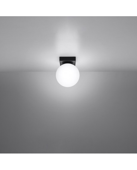 Plafon YOLI 1 czarny Sollux SL.1151