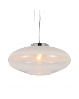 NOWOCZESNA LAMPA WISZĄCA BIAŁA RAVEO D40