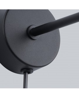 Kinkiet SUBA czarny Sollux SL.1164