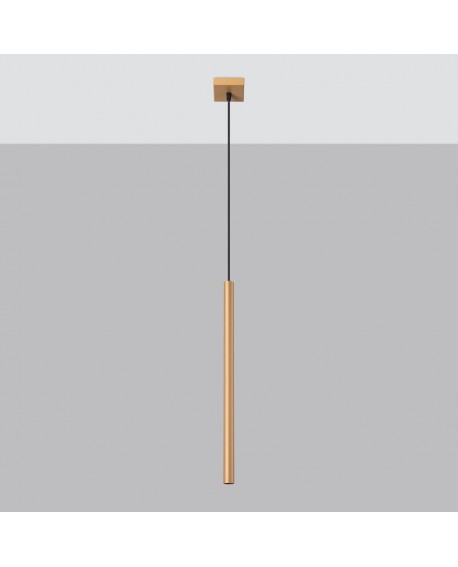 Lampa wisząca PASTELO 1 złota Sollux SL.1170