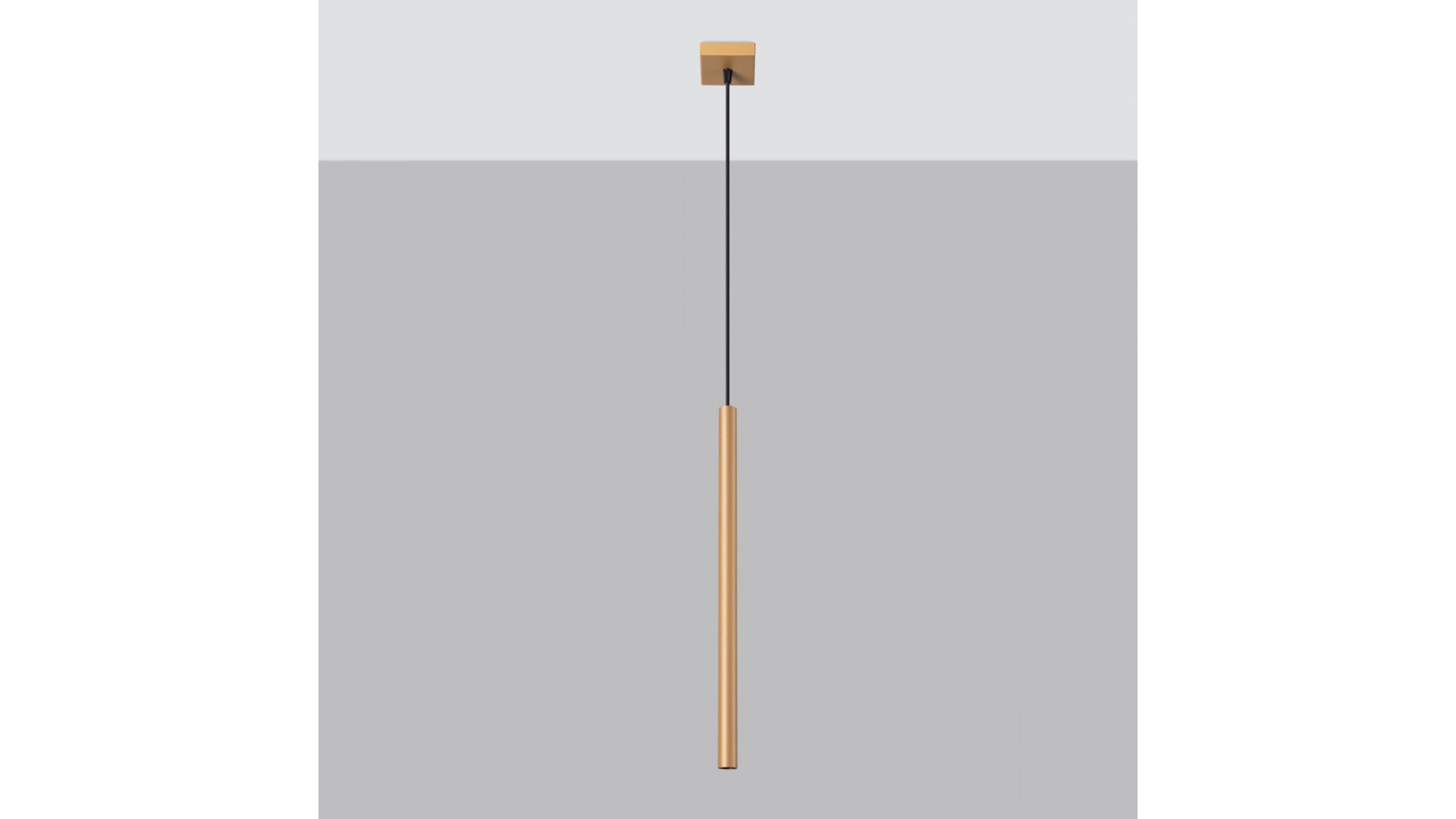 Lampa wisząca PASTELO 1 złota Sollux SL.1170