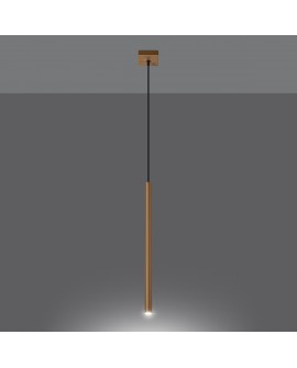Lampa wisząca PASTELO 1 złota Sollux SL.1170