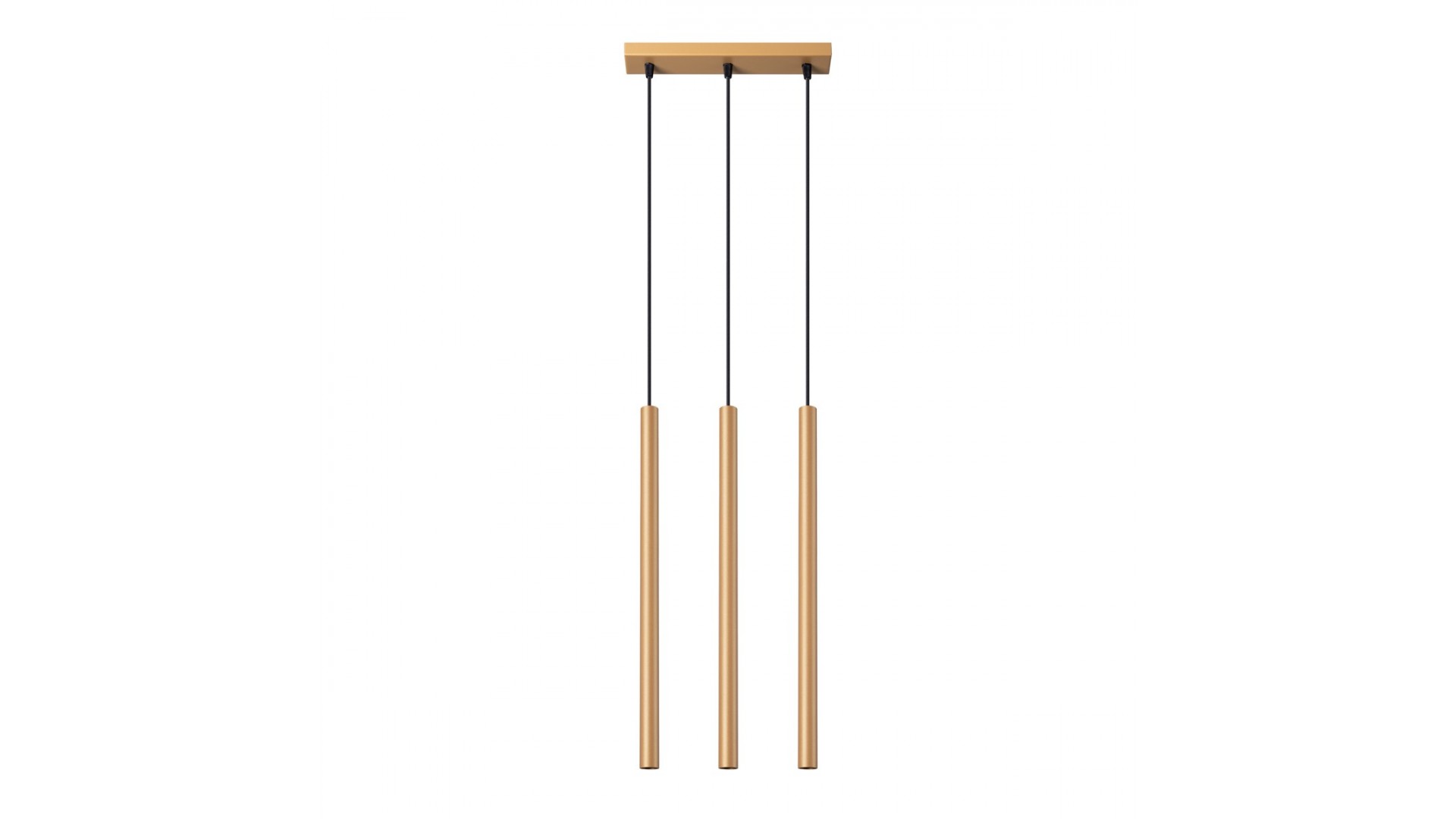 Lampa wisząca PASTELO 3L złota Sollux SL.1171