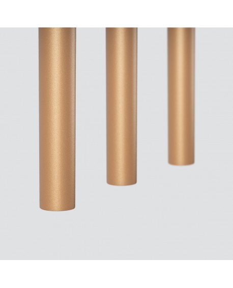 Lampa wisząca PASTELO 3L złota Sollux SL.1171