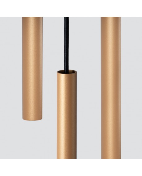Lampa wisząca PASTELO 3P złota Sollux SL.1172