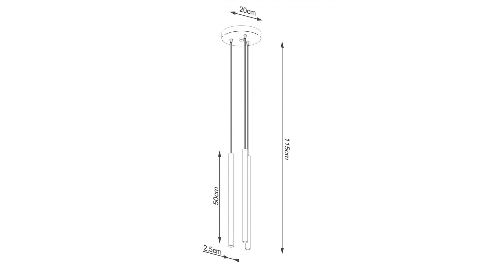 Lampa wisząca PASTELO 3P złota Sollux SL.1172
