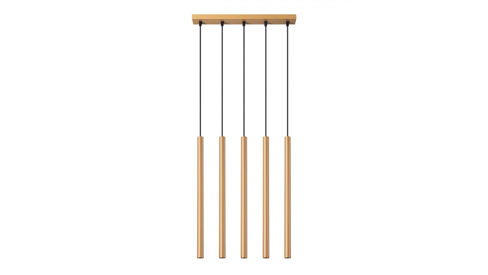 Lampa wisząca PASTELO 5L złota Sollux SL.1173