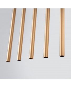 Lampa wisząca PASTELO 5L złota Sollux SL.1173