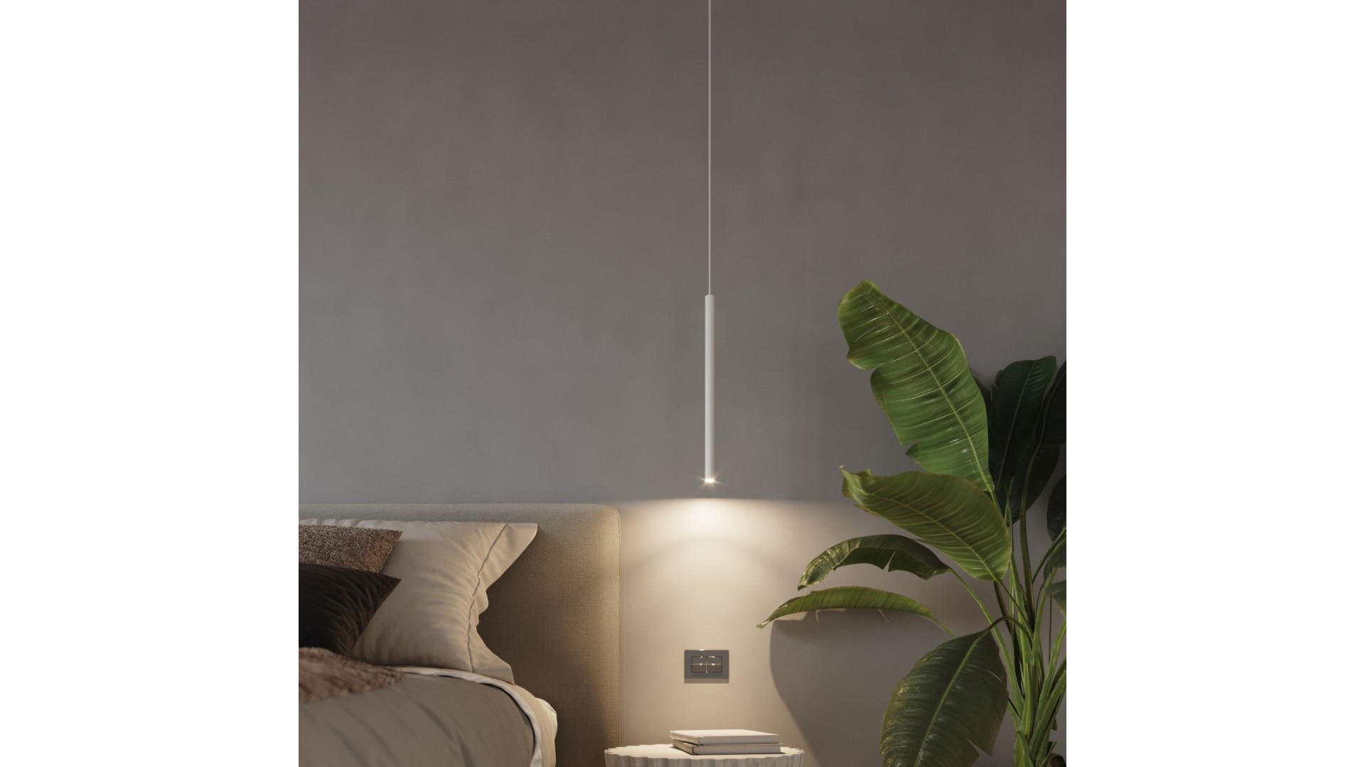 Lampa wisząca PASTELO 5P biała Sollux SL.1175