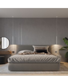 Lampa wisząca PASTELO 5P biała Sollux SL.1175