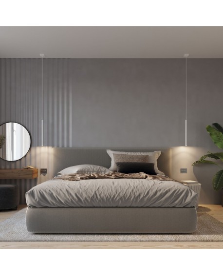 Lampa wisząca PASTELO 5P biała Sollux SL.1175