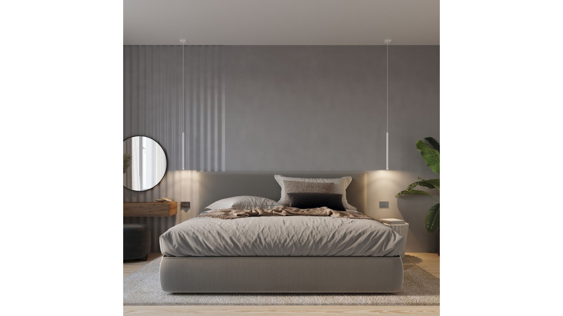 Lampa wisząca PASTELO 5P biała Sollux SL.1175
