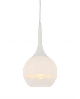 NOWOCZESNA LAMPA WISZĄCA BIAŁA FRUDO