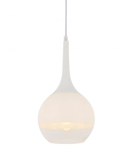 NOWOCZESNA LAMPA WISZĄCA BIAŁA FRUDO