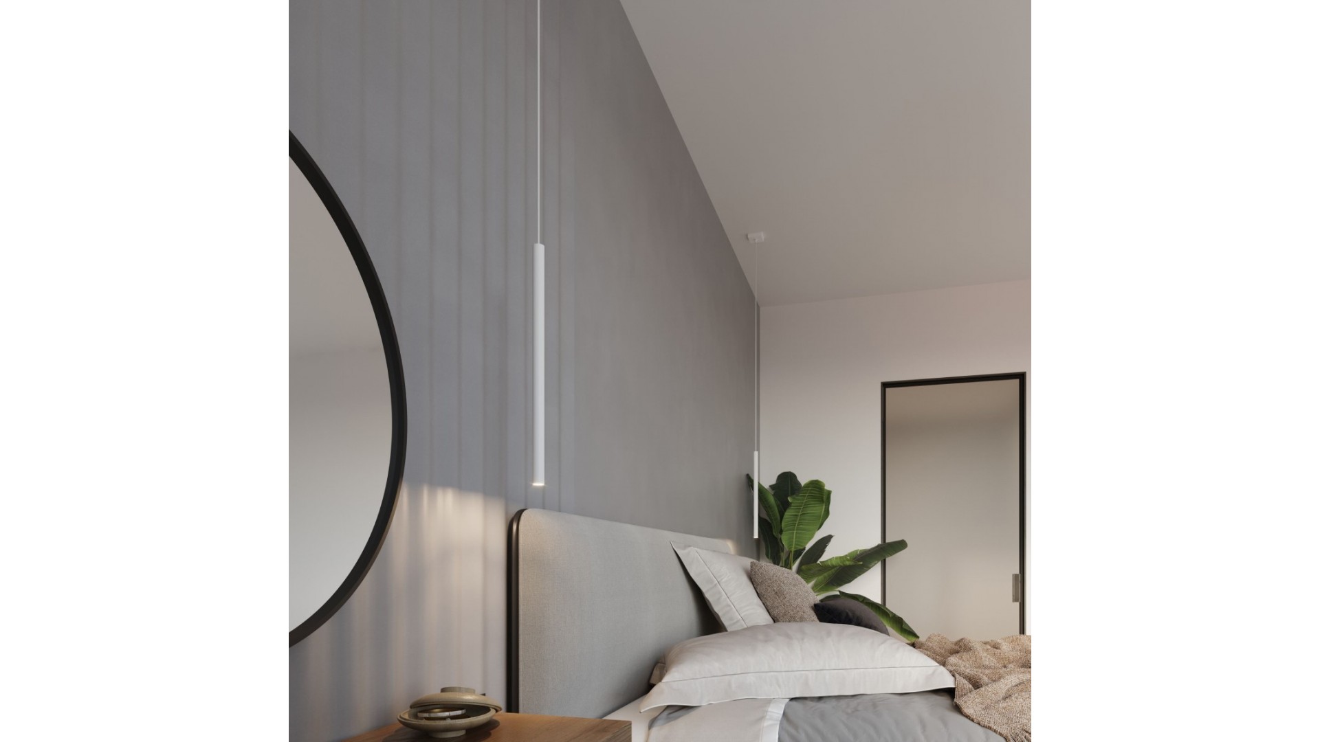 Lampa wisząca PASTELO 5P biała Sollux SL.1175
