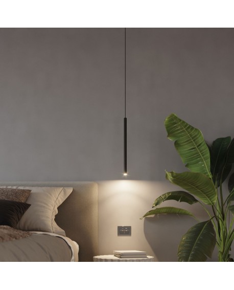 Lampa wisząca PASTELO 5P czarna Sollux SL.1176