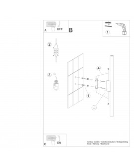 Kinkiet PASTELO 2 biały Sollux SL.1177