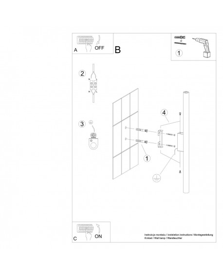 Kinkiet PASTELO 2 biały Sollux SL.1177