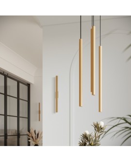 Kinkiet PASTELO 2 złoty Sollux SL.1179