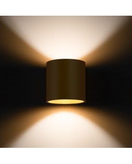 Kinkiet ORBIS 1 złoty Sollux SL.1181