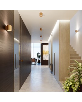 Kinkiet ORBIS 1 złoty Sollux SL.1181