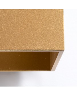 Kinkiet QUAD 1 złoty Sollux SL.1183