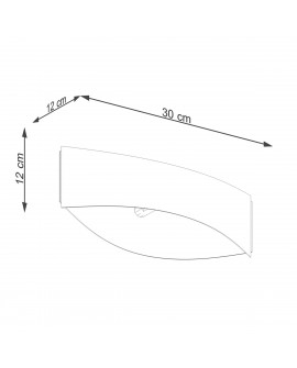 Kinkiet TONI biały Sollux SL.1188