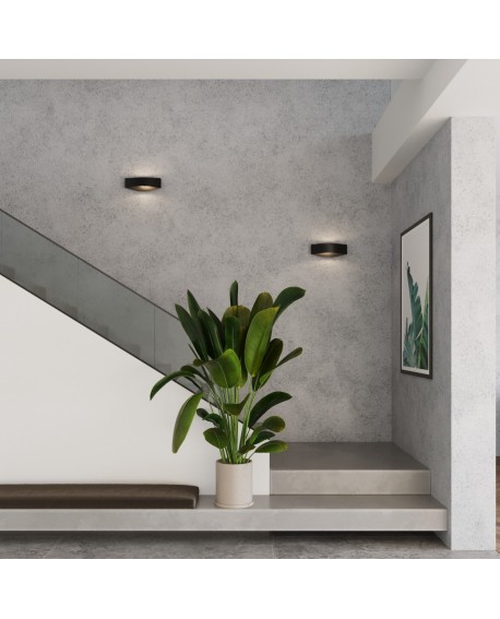 Kinkiet TONI czarny Sollux SL.1189