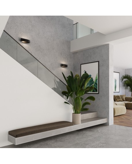 Kinkiet TONI czarny Sollux SL.1189