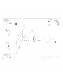Kinkiet BOOMO Sollux SL.1192