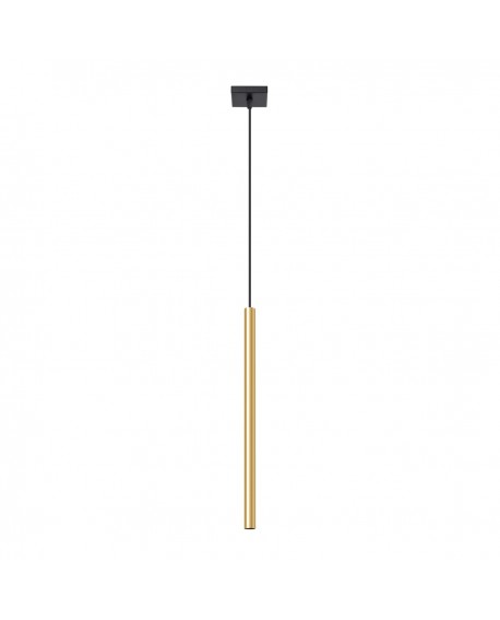Lampa Wisząca PASTELO 1 złoty połysk Sollux SL.1195