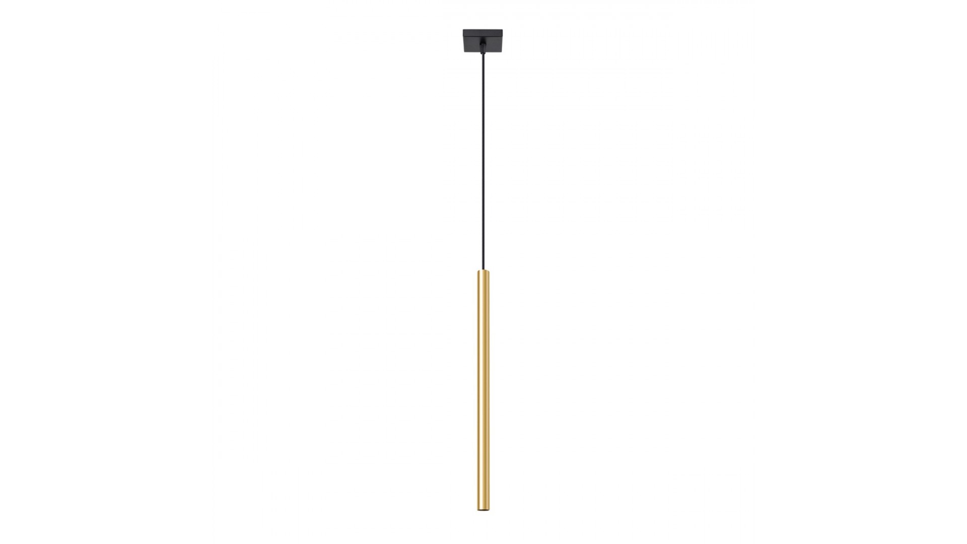 Lampa Wisząca PASTELO 1 złoty połysk Sollux SL.1195