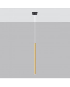 Lampa Wisząca PASTELO 1 złoty połysk Sollux SL.1195
