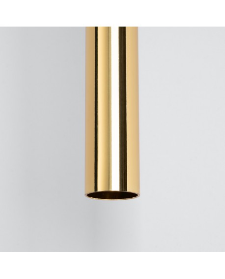 Lampa Wisząca PASTELO 1 złoty połysk Sollux SL.1195