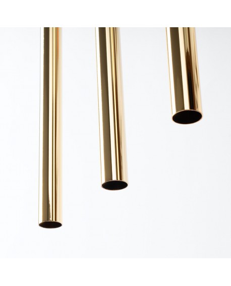 Lampa Wisząca PASTELO 3L złoty połysk Sollux SL.1196