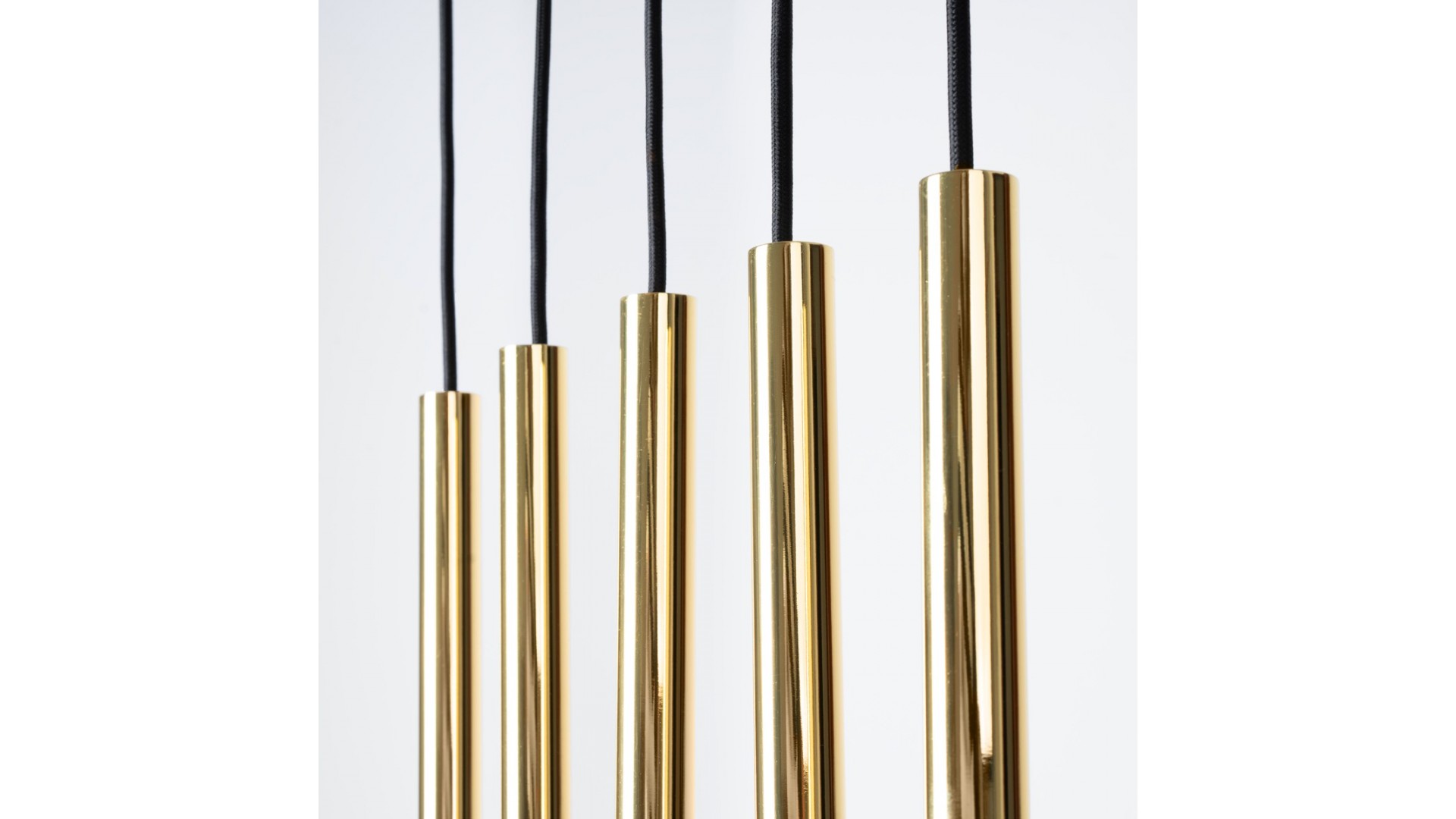 Lampa Wisząca PASTELO 5L złoty połysk Sollux SL.1198