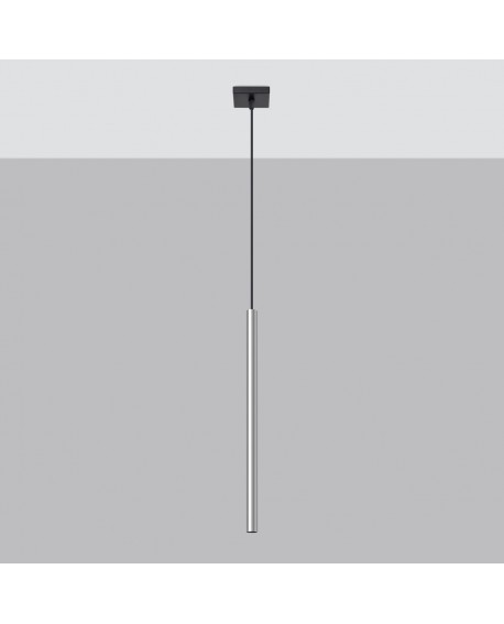 Lampa Wisząca PASTELO 1 chrom Sollux SL.1199