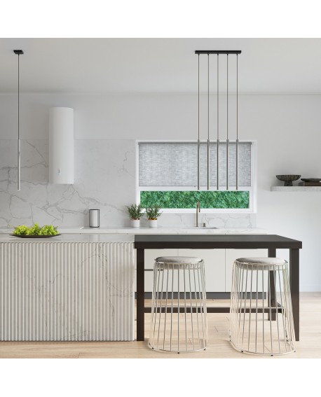 Lampa Wisząca PASTELO 1 chrom Sollux SL.1199