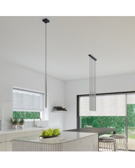 Lampa Wisząca PASTELO 1 chrom Sollux SL.1199