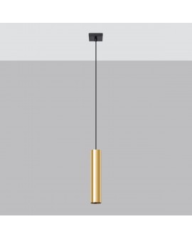 Lampa Wisząca LAGOS 1 złoty połysk Sollux SL.1200