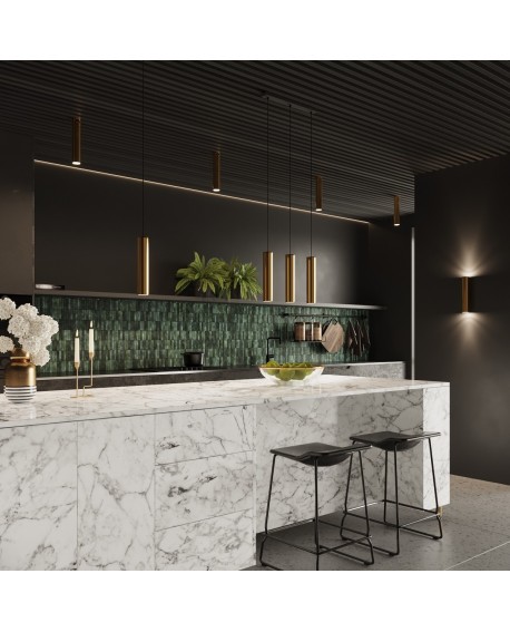 Kinkiet LAGOS 2 złoty połysk Sollux SL.1202