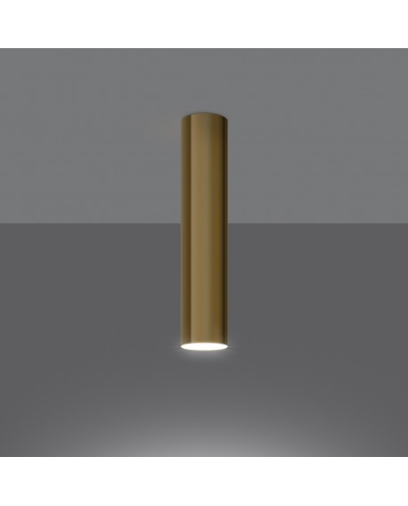 Plafon LAGOS 30 złoty połysk Sollux SL.1203