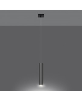 Lampa Wisząca LAGOS 1 chrom Sollux SL.1204