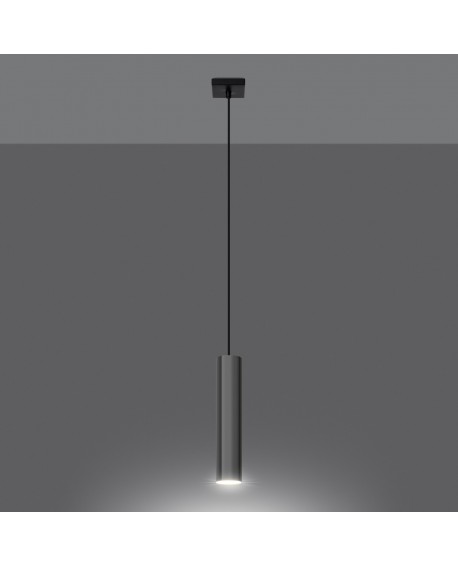 Lampa Wisząca LAGOS 1 chrom Sollux SL.1204