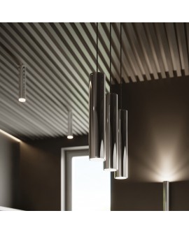 Lampa Wisząca LAGOS 1 chrom Sollux SL.1204