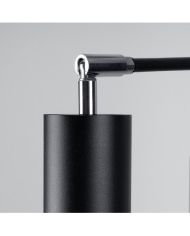 Żyrandol LEMMI 6 czarny Sollux SL.1207